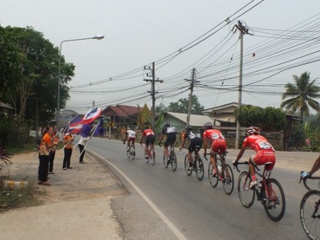 ต้อนรับนักปันจักรยานนานาชาติ