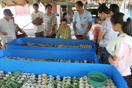 โครงการอบรมฟื้นฟูสมรรถภาพผู้พิการ ประจำปี 2555