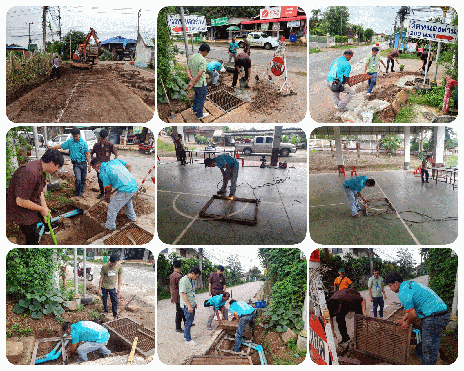 2 กรกฎาคม 2568 กองช่าง ดำเนินการขุดลอกรางระบายน้ำ พร้อมทั้งซ่อมฝารางระบายน้ำ บ้านหนองด่าน หมู่ที่ 1