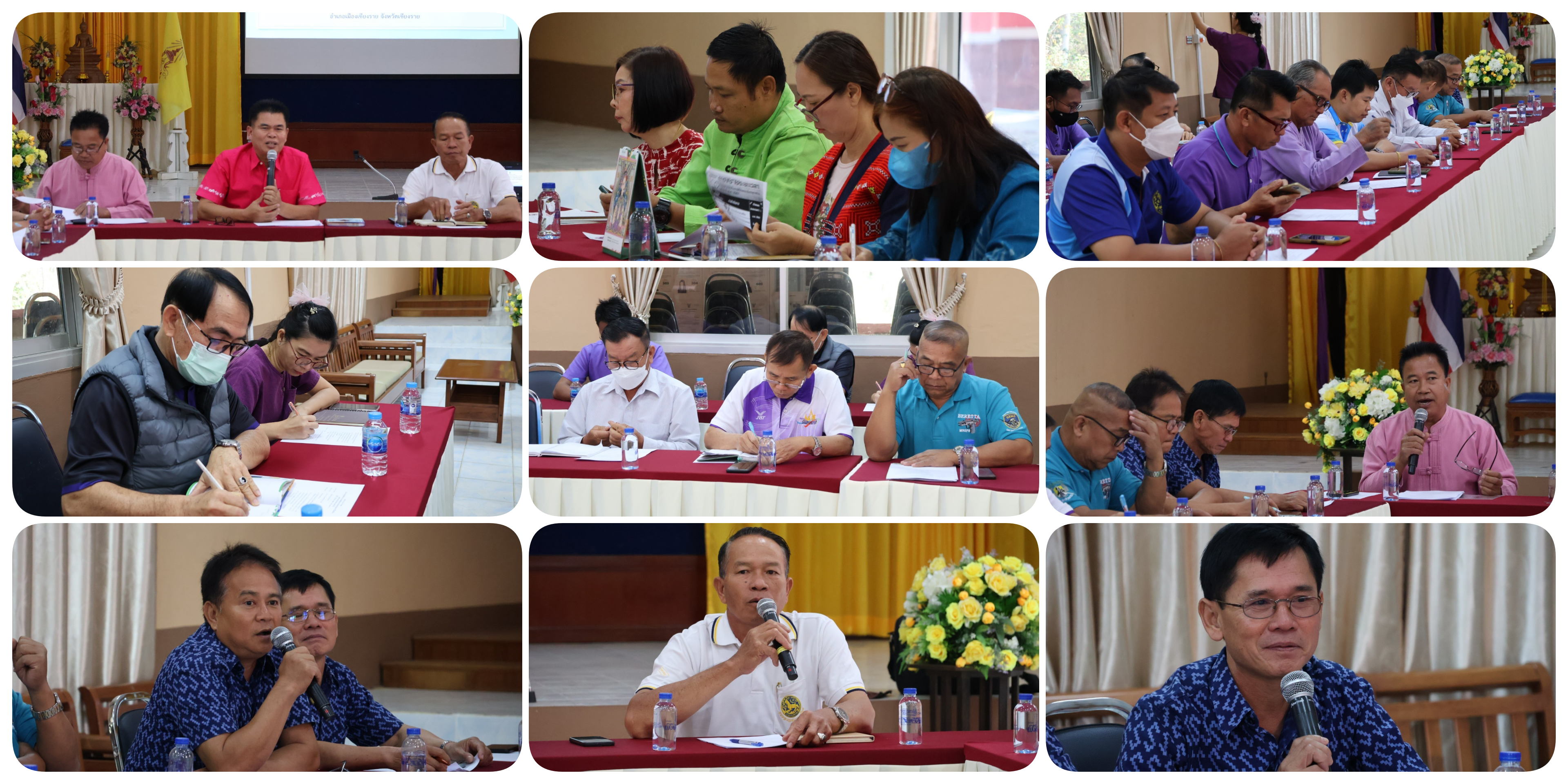 ประชุมปรึกษาหารือการจัดโครงการอนุรักษ์สืบสานประเพณีไทยสายใยชุมชน