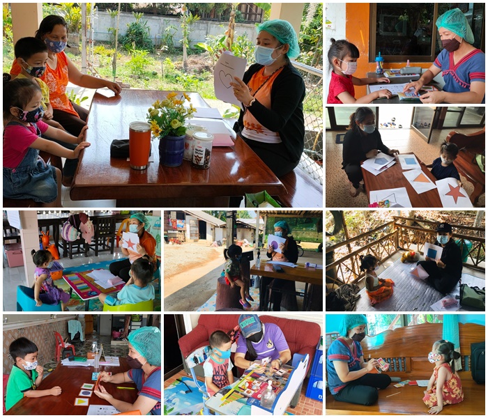 โครงการส่งเสริมพ้ฒนาการผู้เรียนที่บ้านของนักเรียนศูนย์พัฒนาเด็กเล็กบ้านป่ายางมน