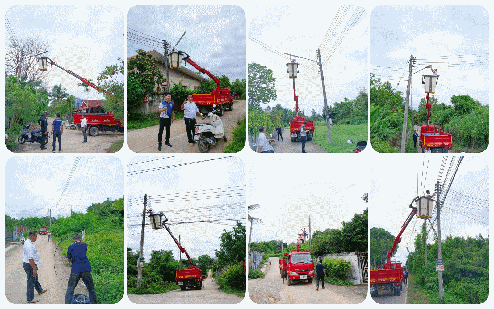 วันที่ 14 กรกฎาคม 2569 กองช่างได้รับมอบหมายให้ดำเนินการซ่อมไฟกิ่งบริเวณบ้านหนองด่าน หมู่ที่ 1