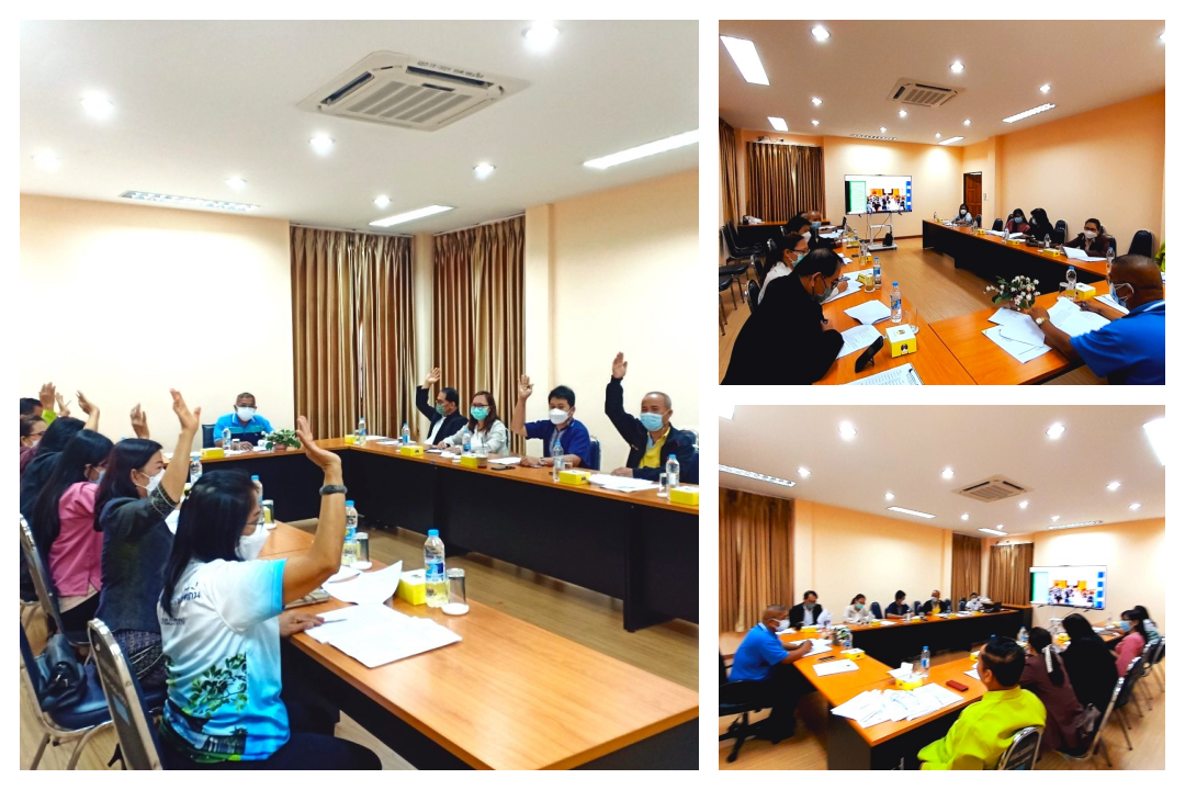 ประชุมคณะกรรมการติดตามและประเมินผลแผนพัฒนาองค์การบริหารส่วนตำบลรอบเวียง
