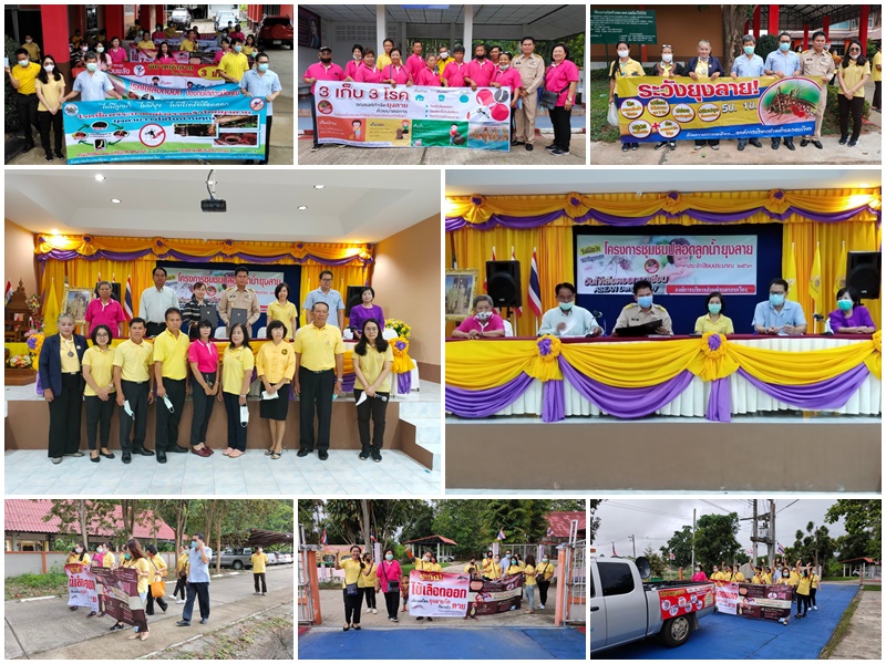 โครงการชุมชนปลอดลูกน้ำยุงลาย ประจำปี 2563