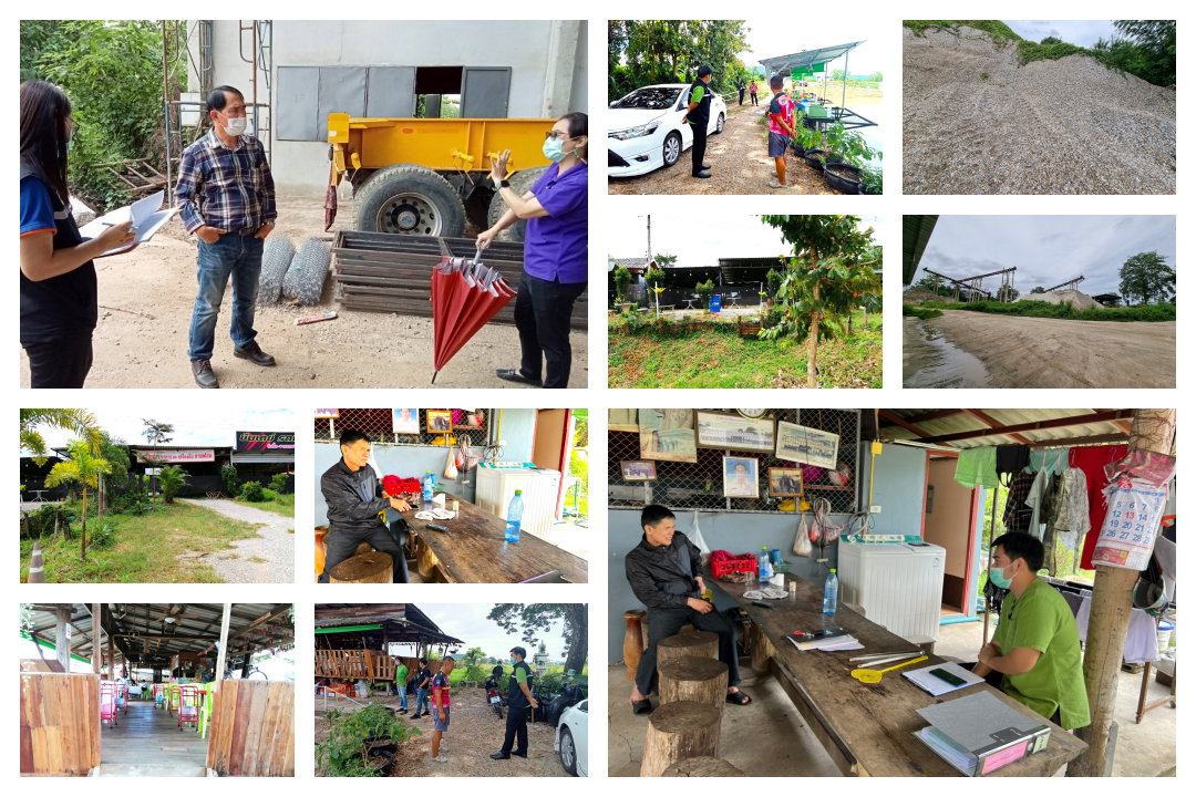 ตรวจประเมินสถานประกอบการ เพื่อประกอบการดำเนินการตามระเบียบ