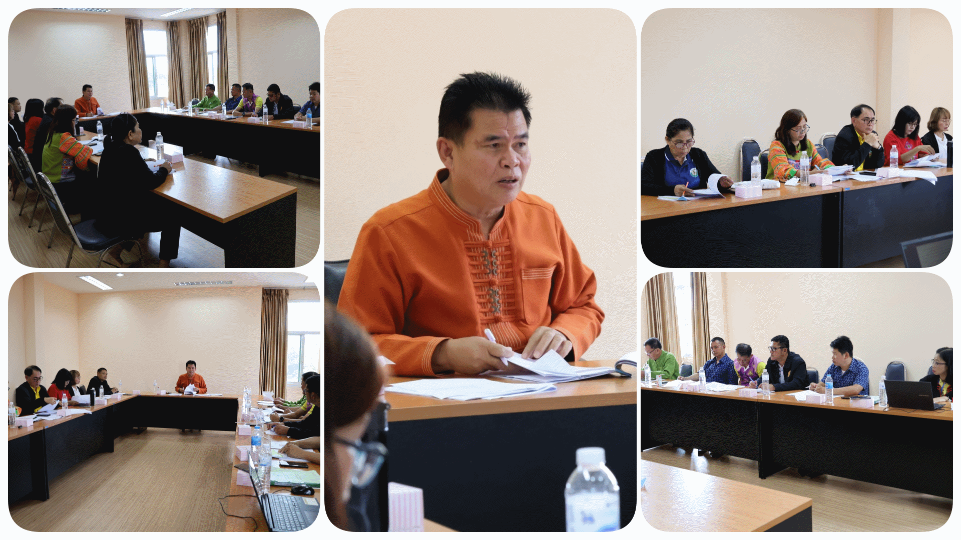 ประชุมคณะกรรมการติดตามและประเมินผลแผนพัฒนาท้องถิ่น ประจำปีงบประมาณ พ.ศ.2567