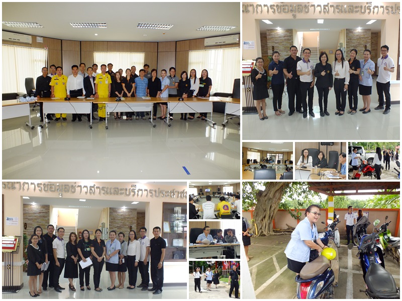 องค์การบริหารส่วนตำบลรอบเวียงต้อนรับคณะติดตามการดำเนินงานส่งเสริมมาตรการองค์กรด้านความปลอดภัยทางถนนนำร่อง