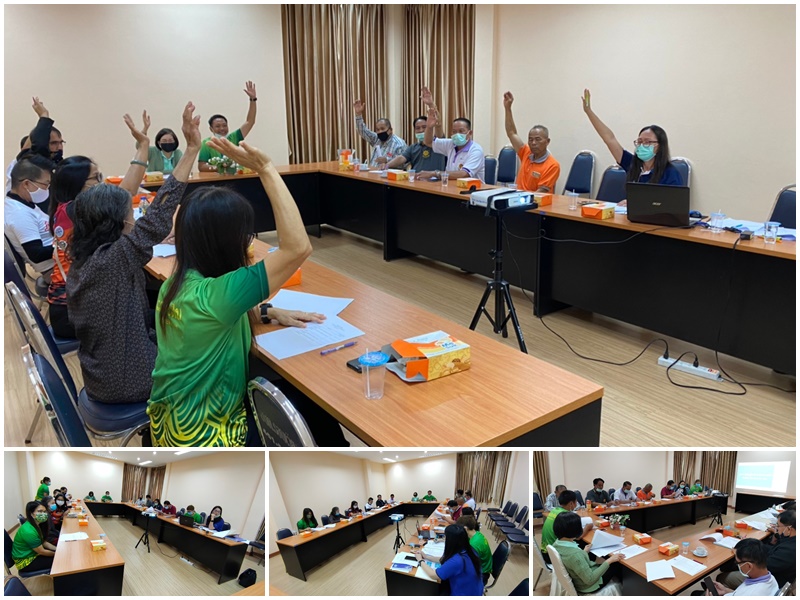 ประชุมยกร่างข้อบัญญัติ อบต.รอบเวียง เรื่อง ตลาด