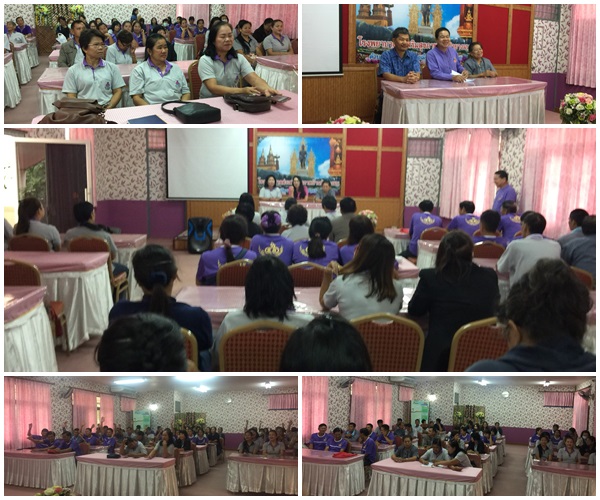 คณะกรรมการพัฒนา อบต.รอบเวียง ประชุมพิจารณาร่างแผนดำเนินงาน ประจำปี 2562