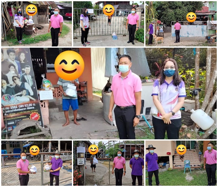 มอบชุดป้องกันโรคและถุงยังชีพผู้กักตัว 29-3-65