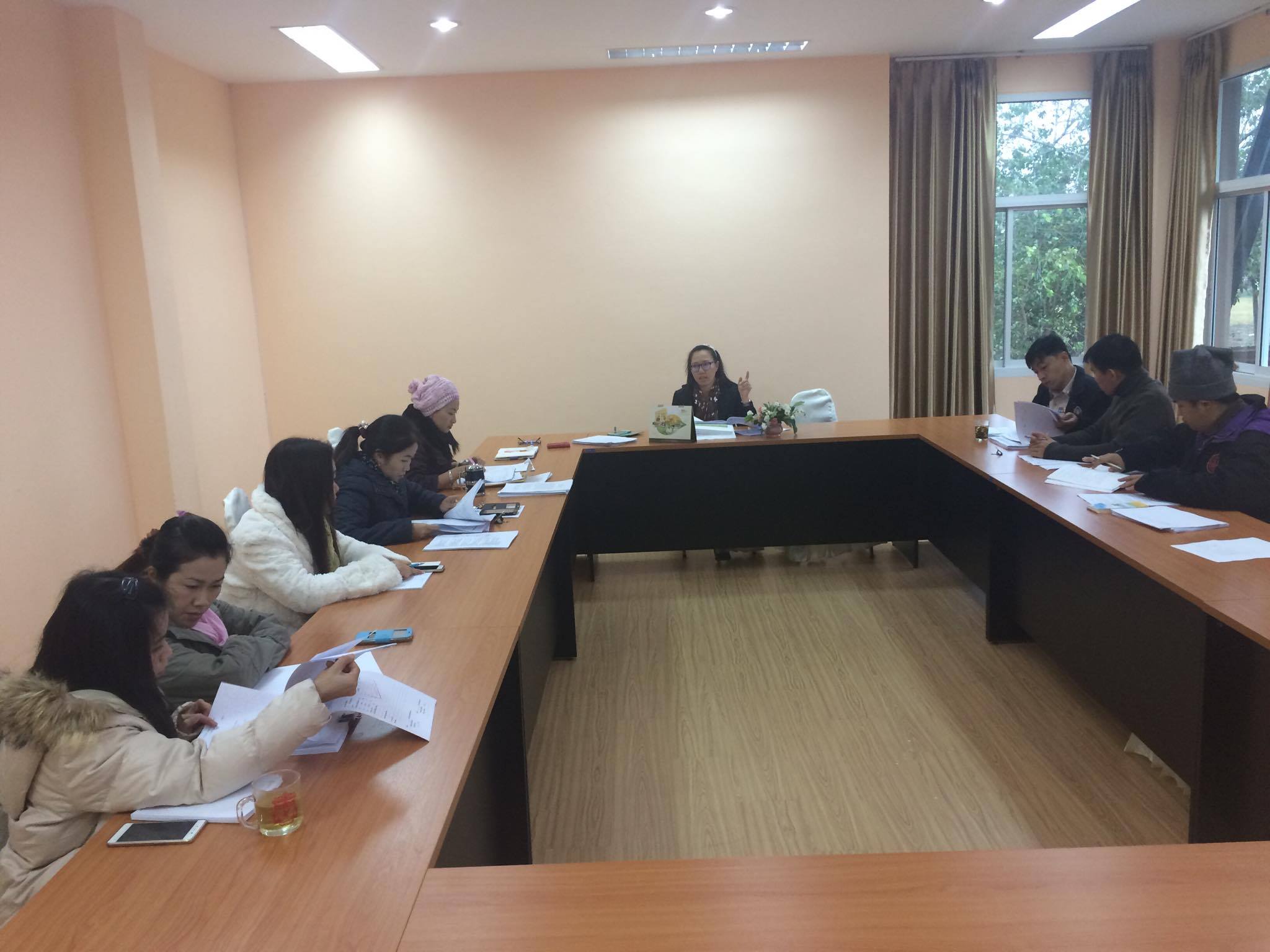 ประชุมคณะนักวิชาการหมู่บ้านเก็บข้อมูล RECAP ตำบลรอบเวียง