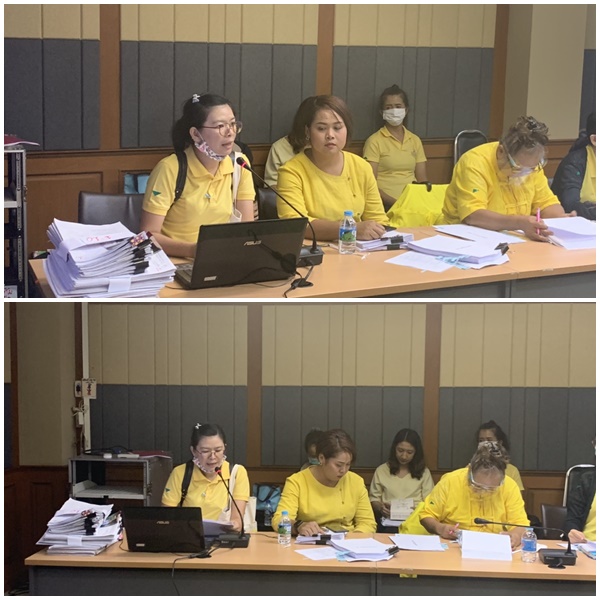นำเสนอโครงการต่อคณะทำงานกองทุนส่งเสริมและพัฒนาคุณภาพชีวิตคนพิการ