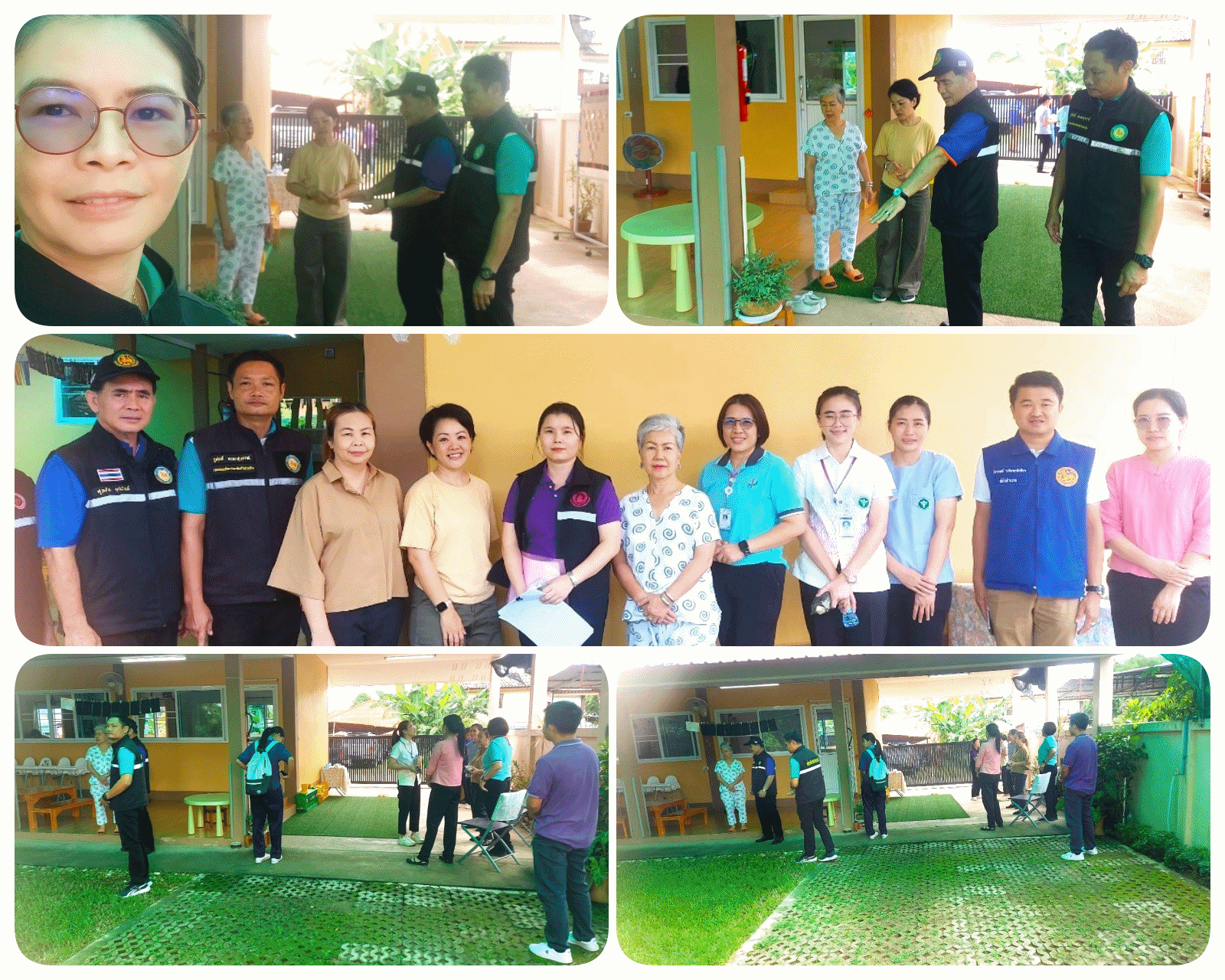 ร่วมตรวจสอบสถานรับเลี้ยงเด็กและสถานสงเคราะห์เด็กเอกชนจังหวัดเชียงราย