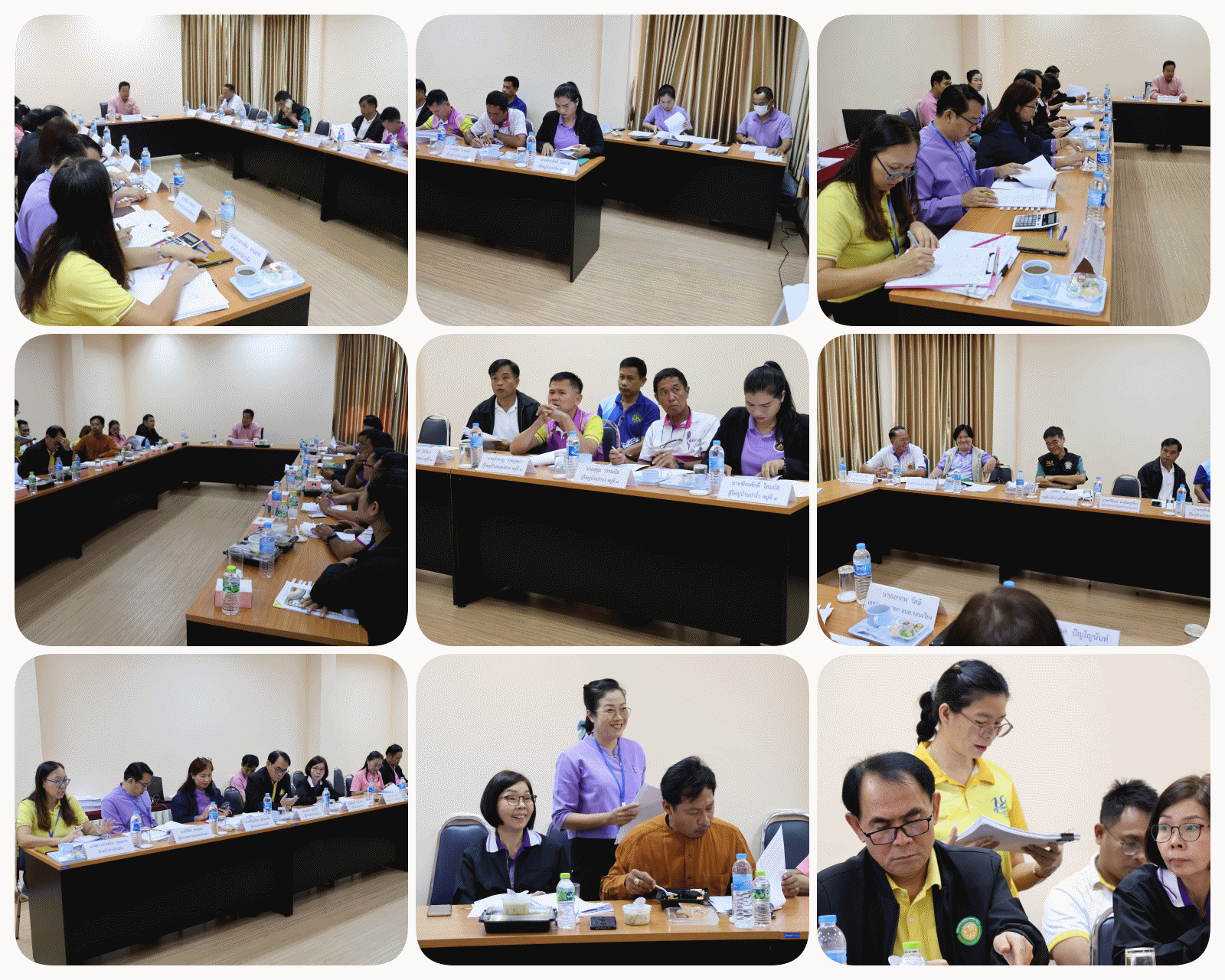 คณะกรรมการช่วยเหลือประชาชนขององค์การบริหารส่วนตำบลรอบเวียง ประชุมพิจารณาช่วยเหลือ เยียวยา ประชาชนผู้ประสบเหตุอุทกภัย ทั้ง 5 หมู่บ้าน