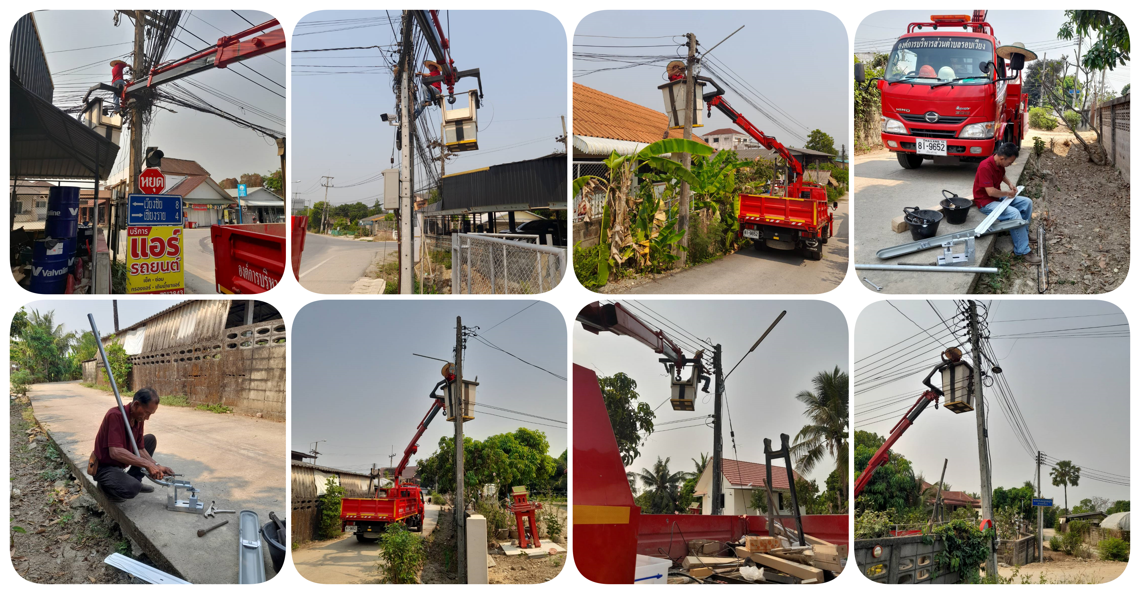 กองช่าง  ดำเนินการเพิ่มไฟกิ่ง  บริเวณบ้านป่ายางมน  หมู่ที่ 2 และบ้านป่าบง  หมู่ที่ 3  ในวันที่  28  มีนาคม  2567