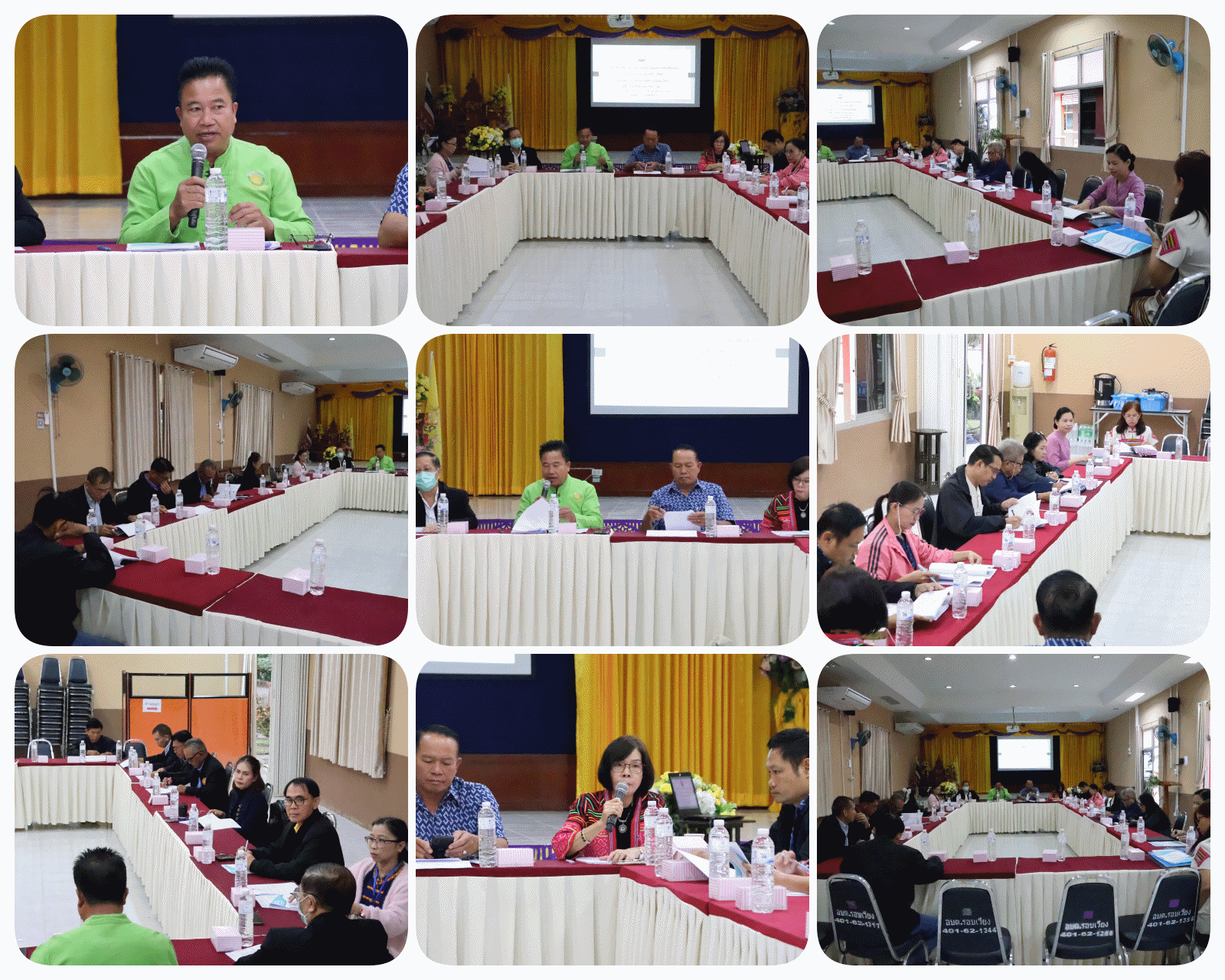 ประชุมคณะกรรมการสนับสนุนการจัดทำแผนพัฒนา อบต.รอบเวียง และคณะกรรมการพัฒนา อบต.รอบเวียง 