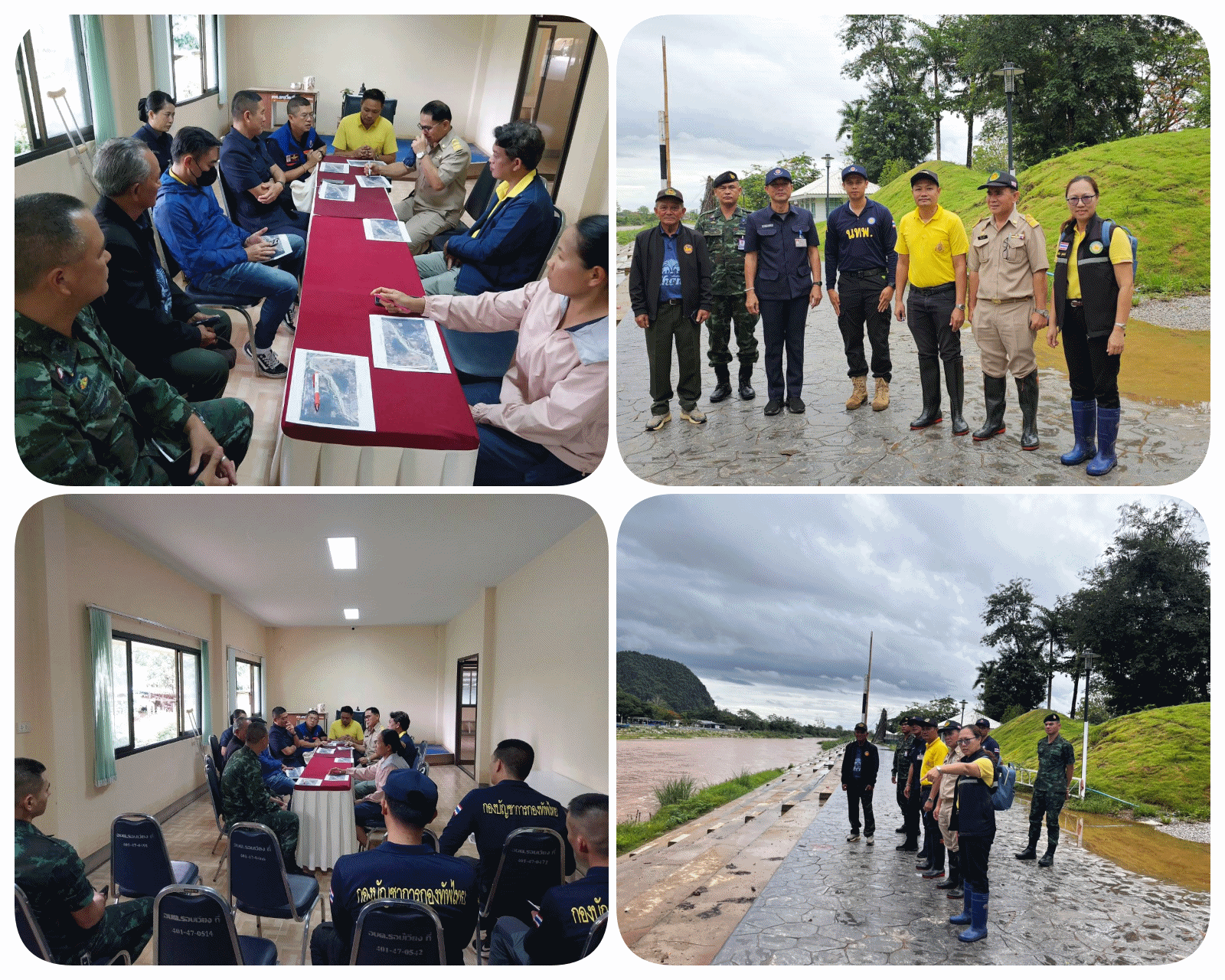 การประชุมหารือแนวทางการขุดลอกลำน้ำกก  ณ ศูนย์บริหารจัดการแหล่งท่องเที่ยวหาดเชียงราย