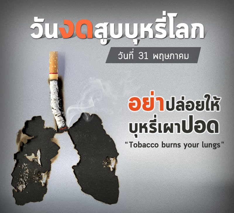 องค์การบริหารส่วนตำบลรอบเวียง ร่วมรณรงค์ให้เลิกบุหรี่และประชาสัมพันธ์ให้เป็นเขตปลอดบุหรี่  เนื่องในวันงดสูบบหรี่โลก