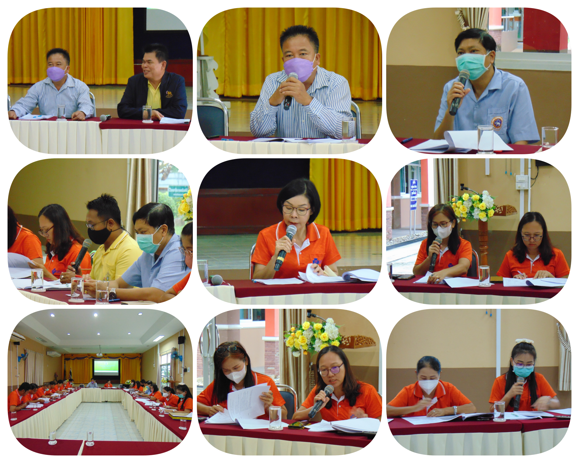 กองทุนหลักประกันสุขภาพองค์การบริหารส่วนตำบลรอบเวียง ประชุมคณะกรรมการกองทุนฯ ครั้งที่01/2567 