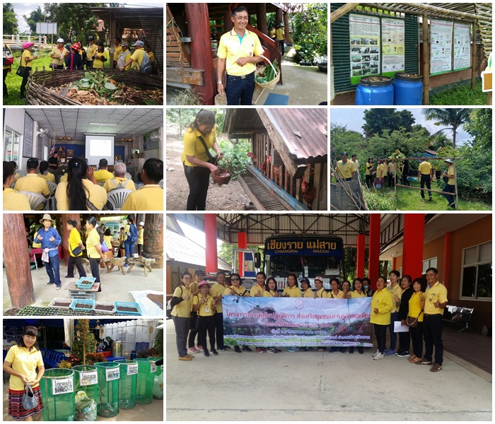โครงการอบรมเชิงปฏิบัติการส่งเสริมชุมชนเศรษฐกิจพอเพียง  ประจำปี 2562